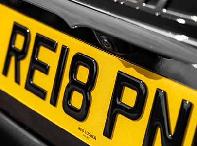 100% DVLA-Approved Number Plates for Sale from Reglocker